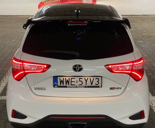 Toyota Yaris cena 77500 przebieg: 20000, rok produkcji 2017 z Warszawa małe 92
